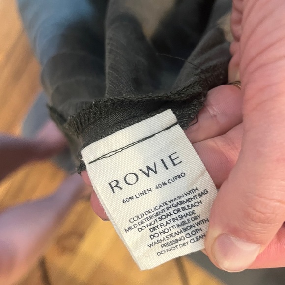 Rowie the label Regina bias cut cupro maxi / midi dress - Picture 6 of 6